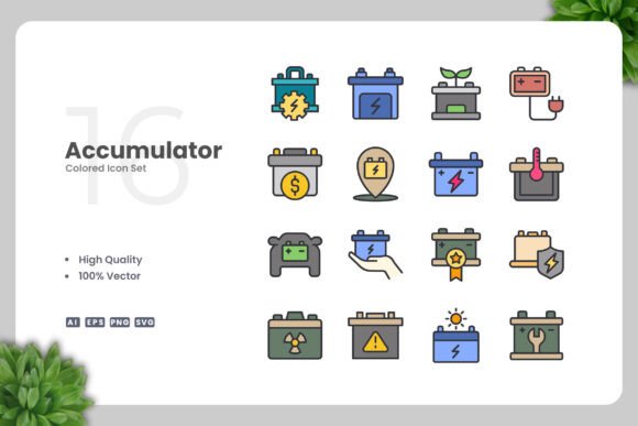 Accumulator Color Icons Review