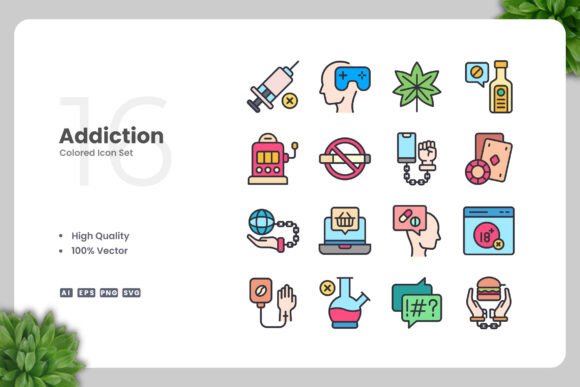 Addiction Color Icons Review