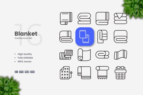 Blanket Icons: Essential Graphics for Modern Brands