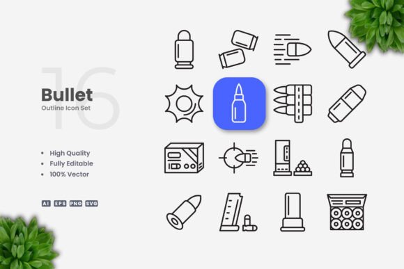 Bullet Icons: Graphics for Every Design Need