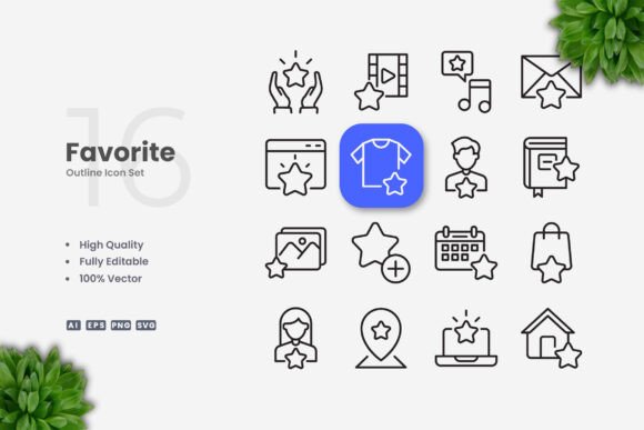 Favorite Icons: Graphics and Icons for Crafting