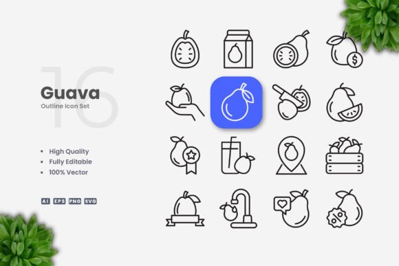 Guava Icons: Graphics for Digital Sellers