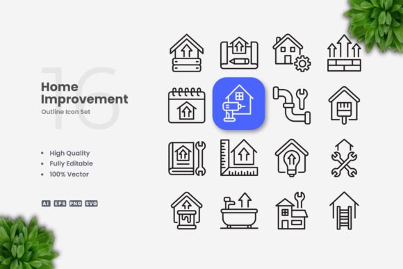 Home Improvement Icons Review