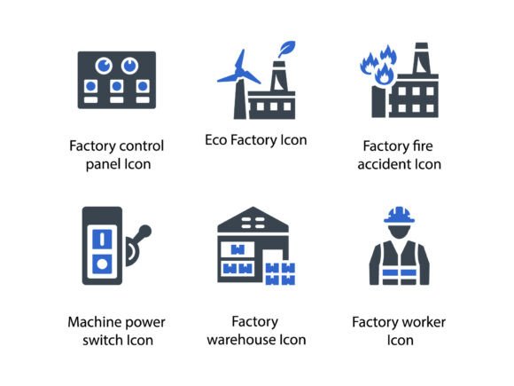 Industry Icon Set 2: Essential Graphics & Icons