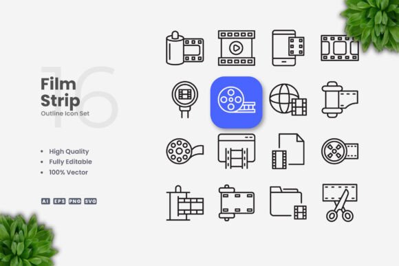 Review: Film Strip Icons