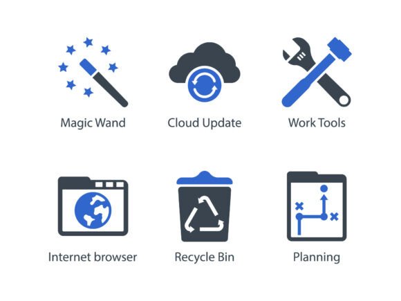 SEO Internet Blue Icon Set 9: Graphics & Icons Review