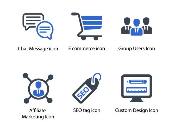 SEO Web Icon Set 2: Premium Graphics and Icons for Brands